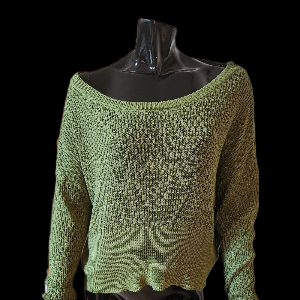 Open back sweater